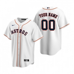 Men Women Youth Toddler All Size Houston Astros Custom Nike White Stitched MLB Cool Base Home Jersey