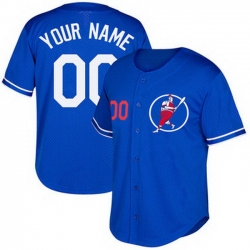 Men Women Youth Toddler All Size Los Angeles Dodgers Blue Customized Cool Base New Design Jersey II