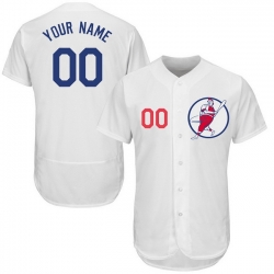 Men Women Youth Toddler All Size Los Angeles Dodgers White Customized Flexbase New Design Jersey