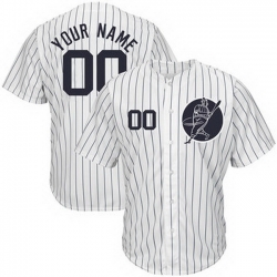 Men Women Youth Toddler All Size New York Yankees White Customized Cool Base New Design Jersey