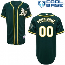 Men Women Youth All Size Oakland Athletics Green Customized Cool Base Jersey