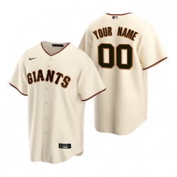 Men Women Youth Toddler All Size San Francisco Giants Custom Nike Cream Stitched MLB Cool Base Home Jersey