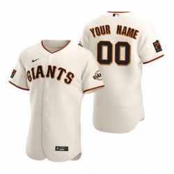 Men Women Youth Toddler All Size San Francisco Giants Custom Nike White 2020 Stitched MLB Flex Base Jersey