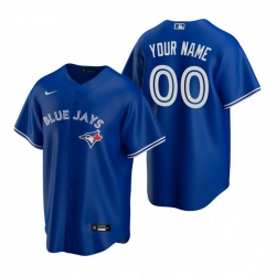 Men Women Youth Toddler All Size Toronto Blue Jays Custom Nike Royal Stitched MLB Cool Base Jersey