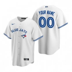 Men Women Youth Toddler All Size Toronto Blue Jays Custom Nike White Stitched MLB Cool Base Home Jersey
