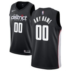 Men Women Youth Toddler Detroit Pistons Custom Black Nike NBA Stitched Jersey
