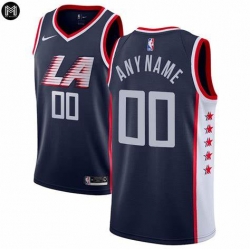 Men Women Youth Toddler Los Angeles Clippers Navy Custom Nike NBA Stitched Jersey