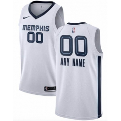 Men Women Youth Toddler Memphis Grizzlies Custom Nike White NBA Stitched Jersey
