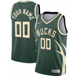 Men Women Youth Toddler Milwaukee Bucks Custom Nike NBA Stitched Jersey