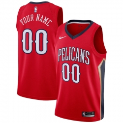 Men Women Youth Toddler New Orleans Pelicans Red Custom Nike NBA Stitched Jersey
