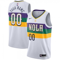 Men Women Youth Toddler New Orleans Pelicans White 2020 Custom Nike NBA Stitched Jersey