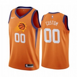 Men Women Youth Toddler All Size Phoenix Suns Custom Orange 2019 20 Statement Edition NBA Jersey