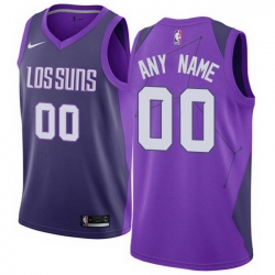 Men Women Youth Toddler All Size Phoenix Suns Nike Purple Swingman Custom City Edition Jersey