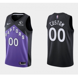 Men Women Youth Toddler Toronto Raptors Active Player Black Earned Edition Stitched Basketball Jersey