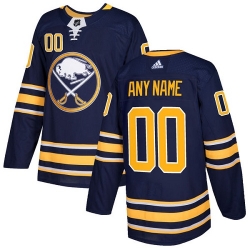 Men Women Youth Toddler Youth Navy Blue Jersey - Customized Adidas Buffalo Sabres Home