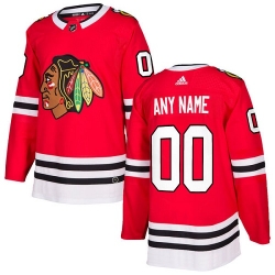 Men Women Youth Toddler Red Jersey - Customized Adidas Chicago Blackhawks Home