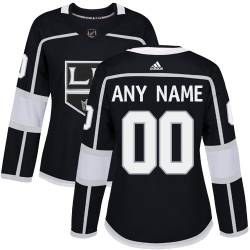 Men Women Youth Toddler Black Jersey - Customized Adidas Los Angeles Kings Home  II