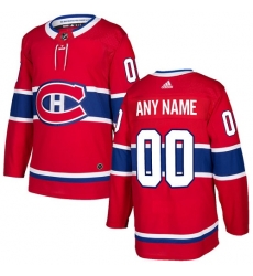 Men Women Youth Toddler Red Jersey - Customized Adidas Montreal Canadiens Home