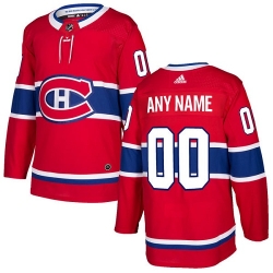 Men Women Youth Toddler Red Jersey - Customized Adidas Montreal Canadiens Home