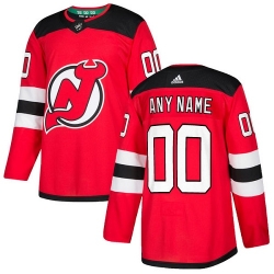 Men Women Youth Toddler Red Jersey - Customized Adidas New Jersey Devils Home