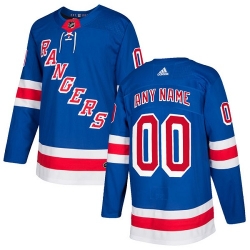 Men Women Youth Toddler Youth Royal Blue Jersey - Customized Adidas New York Rangers Home