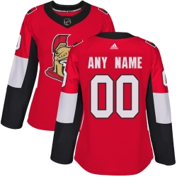 Men Women Youth Toddler Red Jersey - Customized Adidas Ottawa Senators Home  II