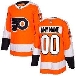 Men Women Youth Toddler Orange Jersey - Customized Adidas Philadelphia Flyers Home