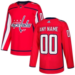 Men Women Youth Toddler Red Jersey - Customized Adidas Washington Capitals Home
