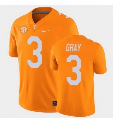 Men Tennessee Volunteers Eric Gray College Football Orange Alumni Player Game Jersey