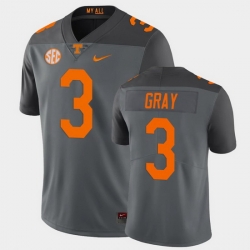 Men Tennessee Volunteers Eric Gray Limited Gray Football Jersey