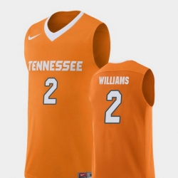 Men Tennessee Volunteers Grant Williams Orange Replica College Basketball Jersey