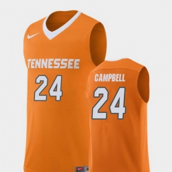Men Tennessee Volunteers Lucas Campbell Orange Replica College Basketball Jersey