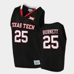Men Texas Tech Red Raiders Nimari Burnett Alumni Limited Black Basketball 2020 21 Jersey