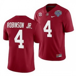 Alabama Crimson Tide Brian Robinson Jr. Crimson 2021 Cotton Bowl College Football Playoff Jersey