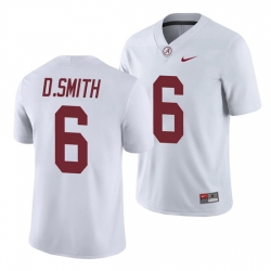 Alabama Crimson Tide DeVonta Smith White College Football Men's Game Jersey