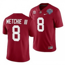 Alabama Crimson Tide John Metchie Iii Crimson 2021 Cotton Bowl College Football Playoff Jersey