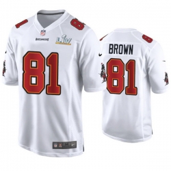 Antonio Brown Buccaneers White Super Bowl Lv Game Fashion Jersey