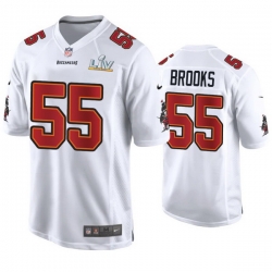 Derrick Brooks Buccaneers White Super Bowl Lv Game Fashion Jersey