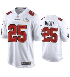 Lesean Mccoy Buccaneers White Super Bowl Lv Game Fashion Jersey