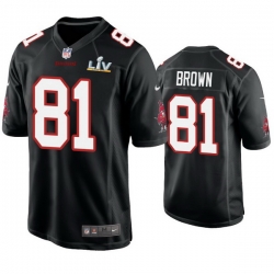 Men Antonio Brown Buccaneers Black Super Bowl Lv Game Fashion Jersey