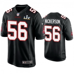 Men Hardy Nickerson Buccaneers Black Super Bowl Lv Game Fashion Jersey