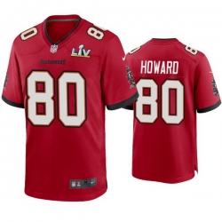 Men O.J. Howard Buccaneers Red Super Bowl Lv Game Jersey