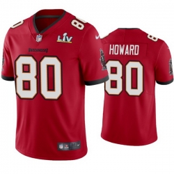 Men O.J. Howard Buccaneers Red Super Bowl Lv Vapor Limited Jersey