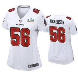 Women Hardy Nickerson Buccaneers White Super Bowl Lv Game Fashion Jersey