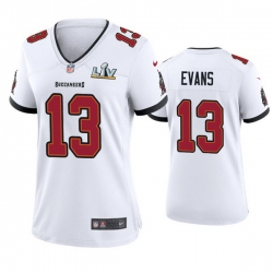 Women Mike Evans Buccaneers White Super Bowl Lv Game Jersey