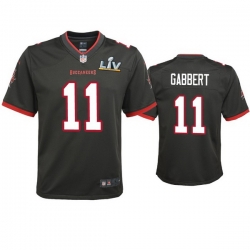 Youth Blaine Gabbert Buccaneers Pewter Super Bowl Lv Game Jersey
