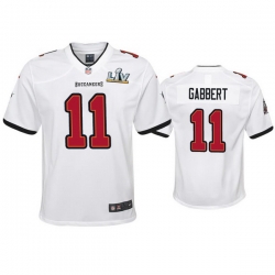 Youth Blaine Gabbert Buccaneers White Super Bowl Lv Game Jersey