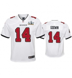 Youth Chris Godwin Buccaneers White Super Bowl Lv Game Jersey