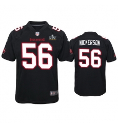 Youth Hardy Nickerson Buccaneers Black Super Bowl Lv Game Fashion Jersey