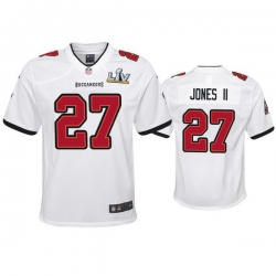 Youth Ronald Jones Ii Buccaneers White Super Bowl Lv Game Jersey